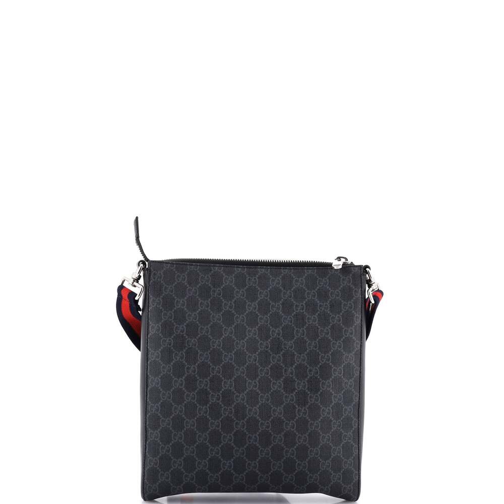 Gucci Web Strap Front Zip Messenger Bag #267933G10B - Picture 3 of 8